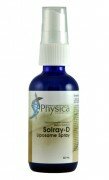A bottle of SolRayD